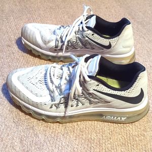 Women Nike Air Max 2015 Running Shoes 698903-101 Size 9